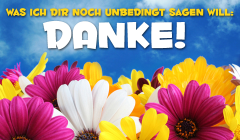 Dankeschon Sagen Mit Einer E Card