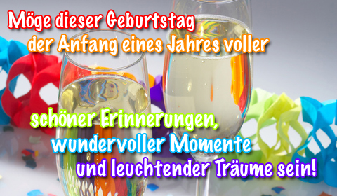 Geburtstag Sprüche für Grußkarten & E-Cards