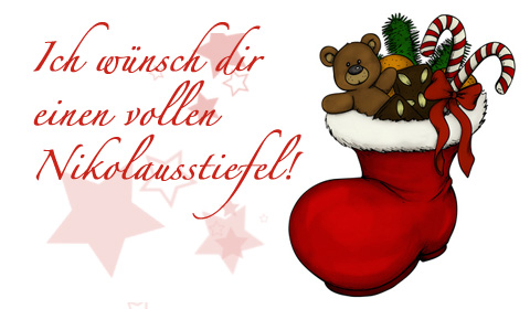 Nikolaus Grußkarten online verschicken